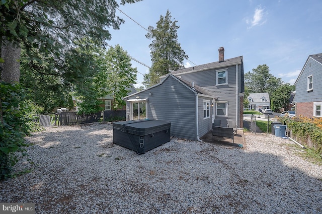 10 Holbrook Rd, Havertown, PA 19083 - rear view of house featuring a chimney