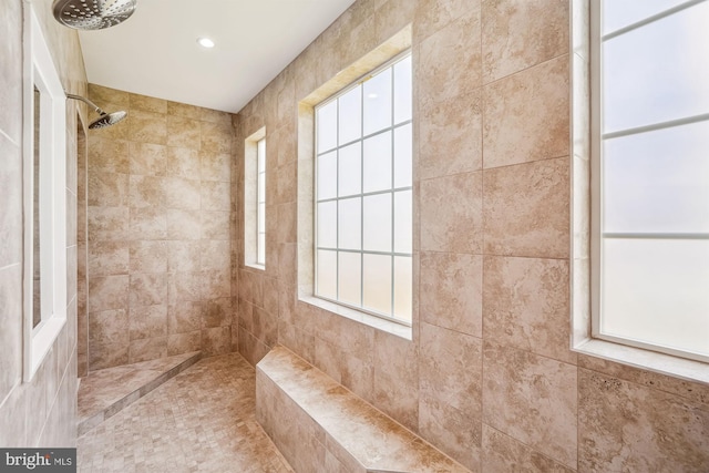 3904 Diplomat Ave, Bowie, MD 20721 - bathroom featuring a tile shower
