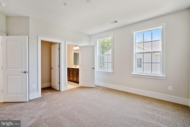 3904 Diplomat Ave, Bowie, MD 20721 - unfurnished bedroom with light carpet and ensuite bath