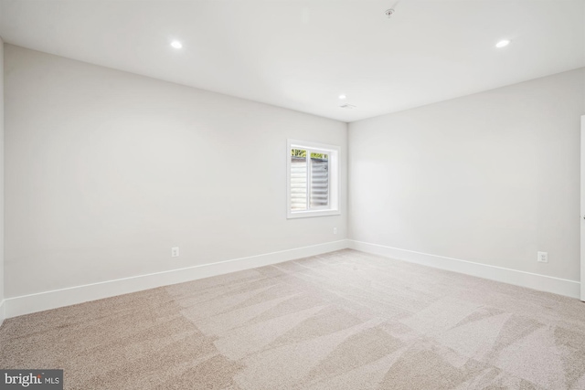 3904 Diplomat Ave, Bowie, MD 20721 - carpeted spare room featuring recessed lighting and a pendent fire sprinkler