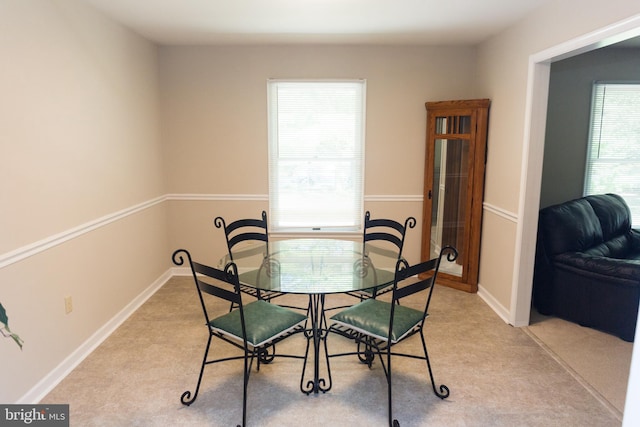 5867 Kirknewton Dr, Salisbury, MD 21804 - dining room featuring light carpet
