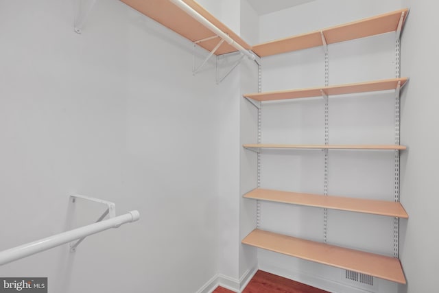 12941 Bridger Dr Unit 1611, Germantown, MD 20874 - walk in closet with wood finished floors