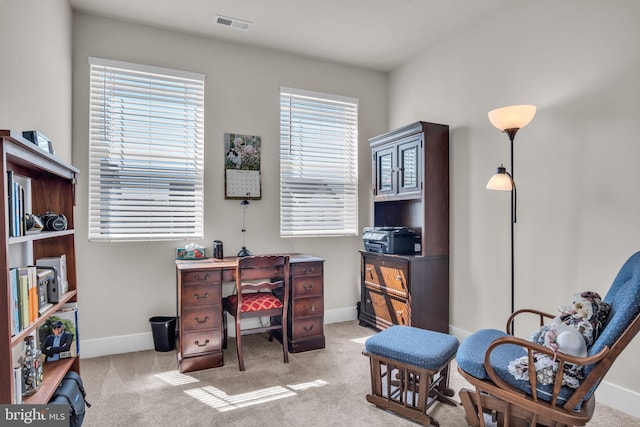 43 Boneset Dr, Gettysburg, PA 17325 - carpeted home office featuring baseboards