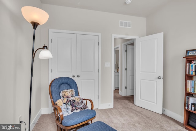 43 Boneset Dr, Gettysburg, PA 17325 - sitting room featuring light colored carpet and baseboards