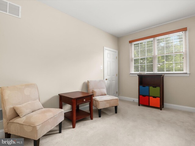 6720 Walter Scott Way, Columbia, MD 21044 - sitting room featuring baseboards and carpet