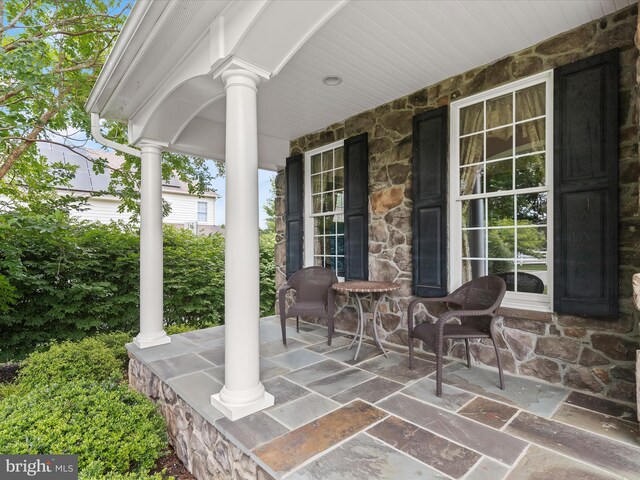 6720 Walter Scott Way, Columbia, MD 21044 - view of covered porch