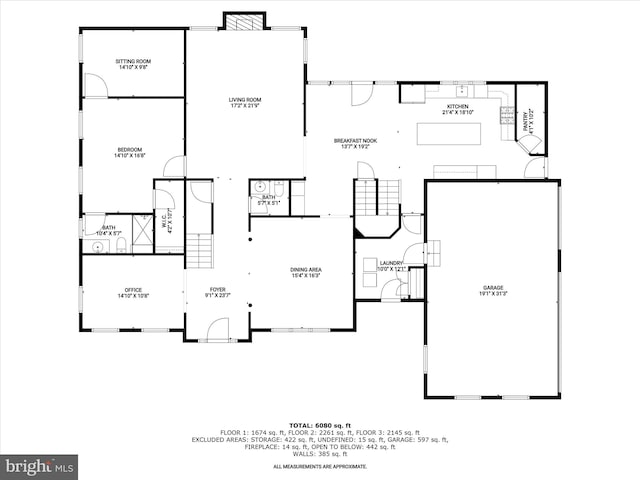 6720 Walter Scott Way, Columbia, MD 21044 - view of room layout