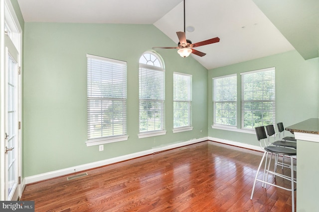 10535 Windlass Run Rd, Baltimore, MD 21220 - interior space with plenty of natural light and vaulted ceiling