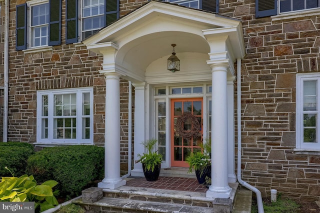 152 Main St, New Providence, PA 17560 - entrance to property featuring brick siding