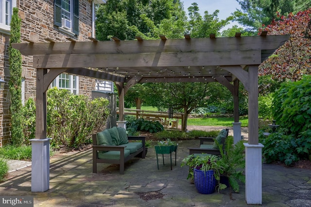 152 Main St, New Providence, PA 17560 - view of patio / terrace featuring a pergola and outdoor lounge area
