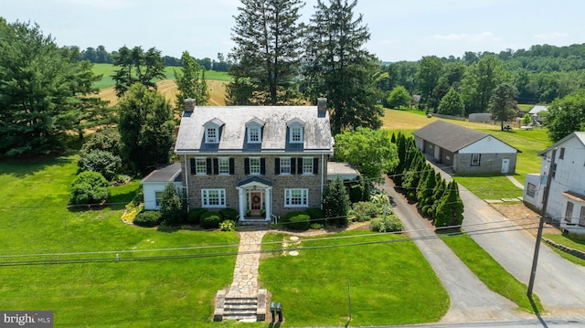 152 Main St, New Providence, PA 17560 - view of front facade with a chimney