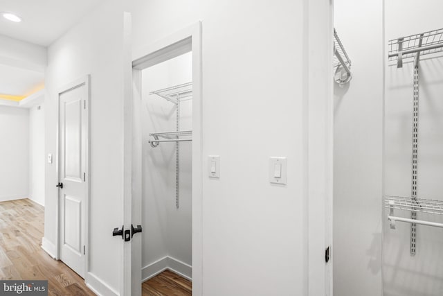 3084 Weikel St, Philadelphia, PA 19134 - walk in closet featuring wood finished floors