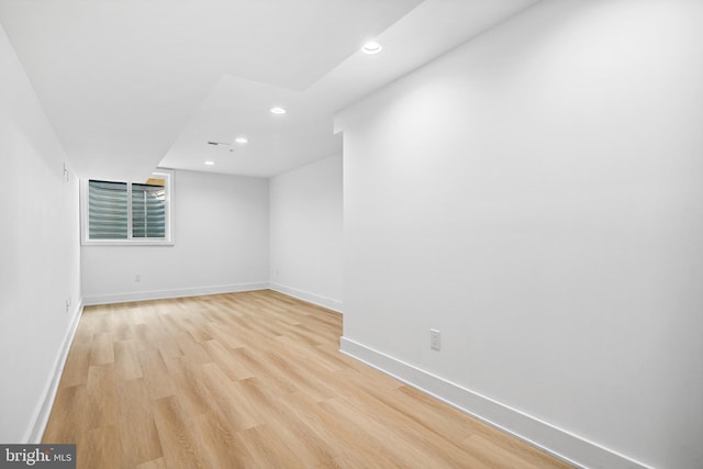 3084 Weikel St, Philadelphia, PA 19134 - unfurnished room featuring recessed lighting and light wood-style flooring