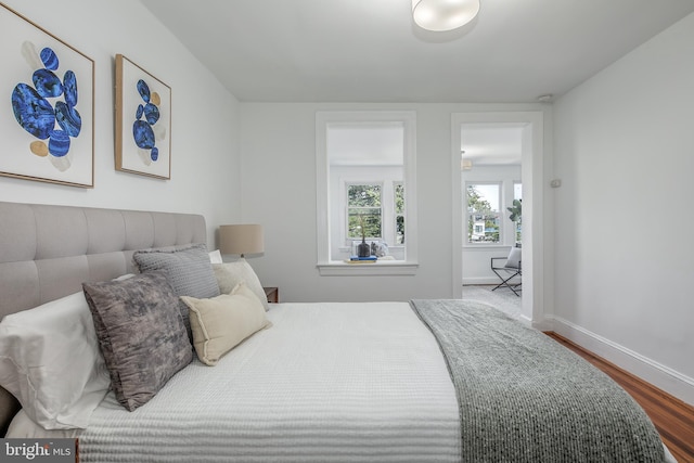 1217 Holbrook St NE, Washington, DC 20002 - bedroom featuring wood finished floors and baseboards