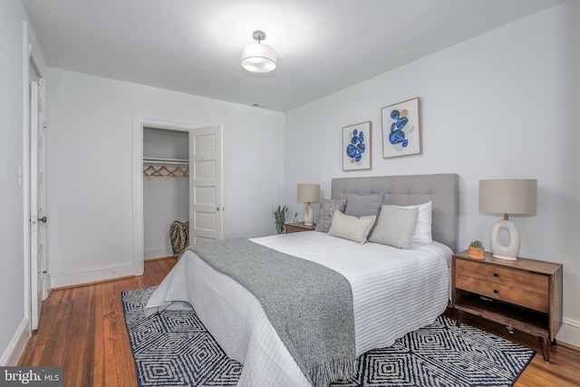 1217 Holbrook St NE, Washington, DC 20002 - bedroom featuring wood finished floors and a closet