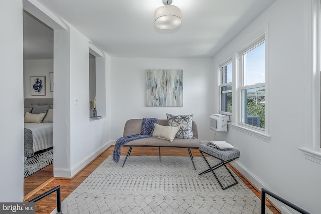 1217 Holbrook St NE, Washington, DC 20002 - sitting room featuring light wood-type flooring and baseboards