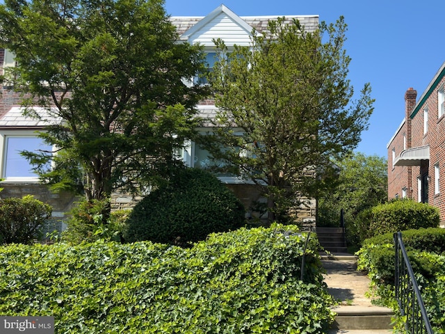 8016 Hollis St, Philadelphia, PA 19150 - view of front of home featuring stairway