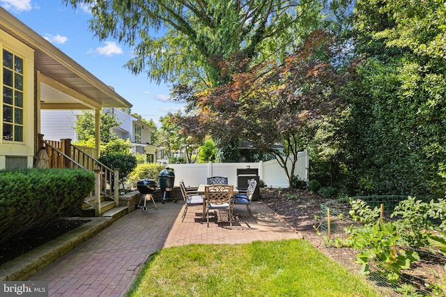 14 Birchall Dr, Haddonfield, NJ 08033 - fenced backyard with a patio area