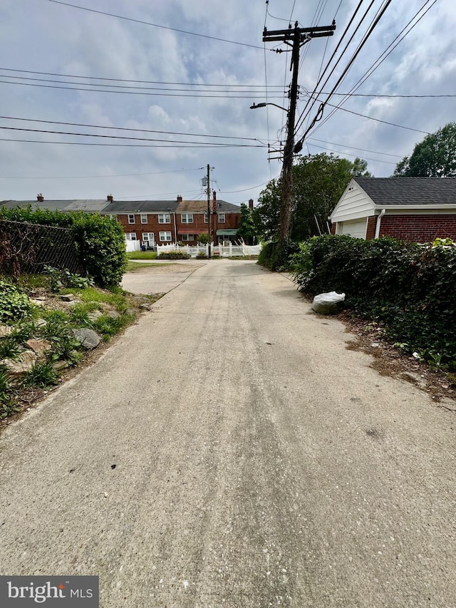 3913 Loch Raven Blvd, Baltimore, MD 21218 - view of asphalt street with street lighting