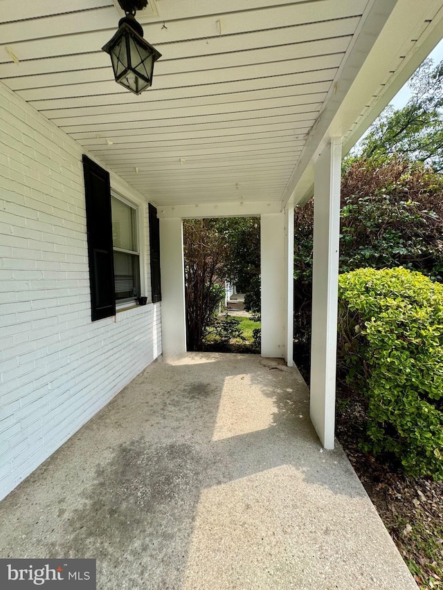 3913 Loch Raven Blvd, Baltimore, MD 21218 - view of covered porch