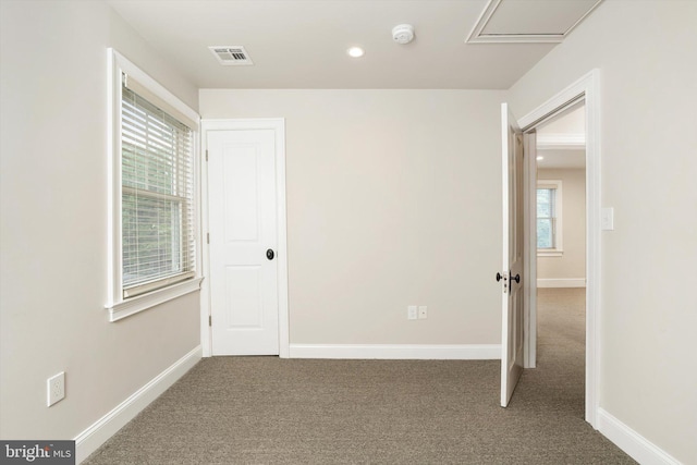 5 Madison St, Princeton, NJ 08542 - spare room featuring carpet floors, recessed lighting, and a smoke detector