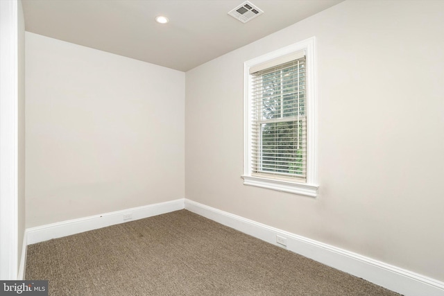 5 Madison St, Princeton, NJ 08542 - carpeted spare room with baseboards and recessed lighting