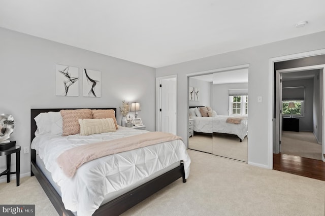 75 Bittersweet Dr, Doylestown, PA 18901 - bedroom with light colored carpet and a closet