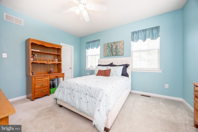 2751 Fynamore Ln, Downingtown, PA 19335 - bedroom with carpet floors and ceiling fan