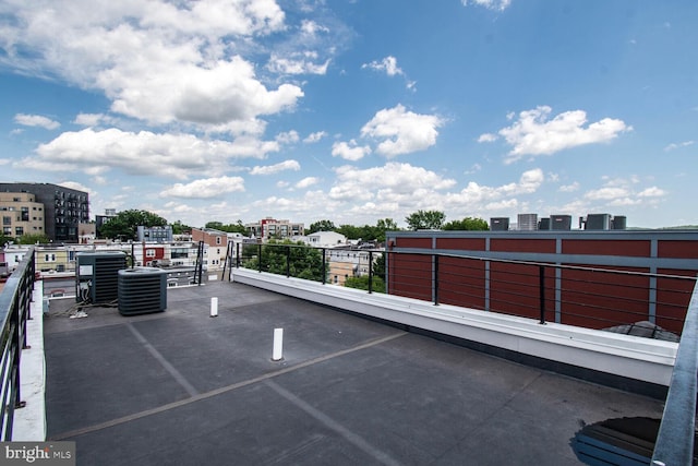 1427 K St SE, Washington, DC 20003 - view of patio featuring a city view