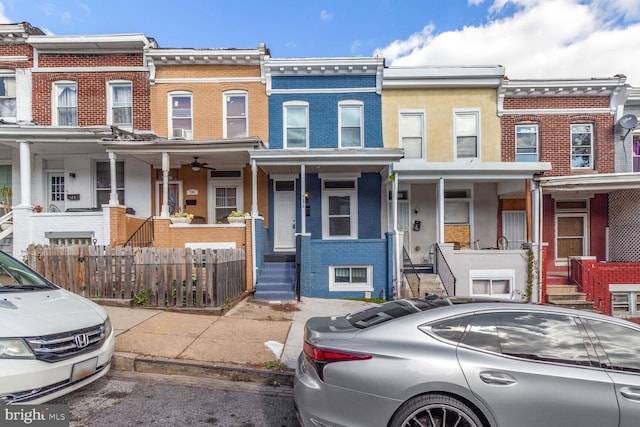 736 Bartlett Ave, Baltimore, MD 21218 - townhome / multi-family property featuring brick siding, a porch, and stairs