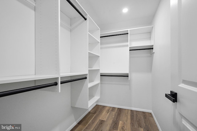 7728 Barnstable Pl, Rockville, MD 20855 - walk in closet featuring dark wood-style floors