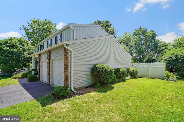 7728 Barnstable Pl, Rockville, MD 20855 - view of side of property with asphalt driveway