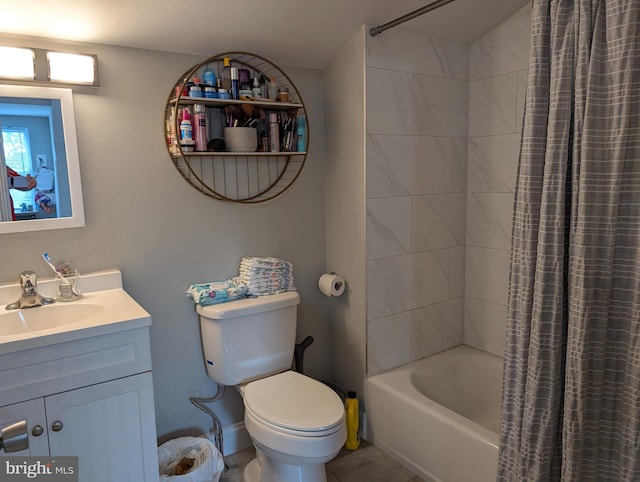 700 S Belleview Ave, Cinnaminson, NJ 08077 - full bathroom featuring vanity and shower / bath combination with curtain