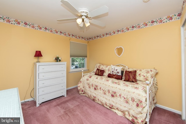 9 Stirrup Way, Burlington, NJ 08016 - bedroom with carpet flooring and a ceiling fan