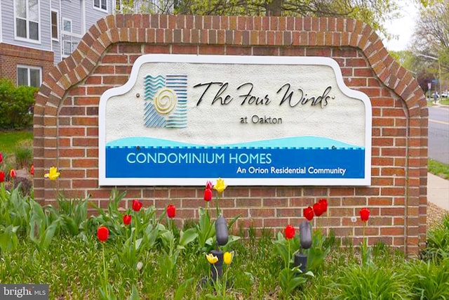 10248 Appalachian Cir Unit 1-D7, Oakton, VA 22124 - view of community sign