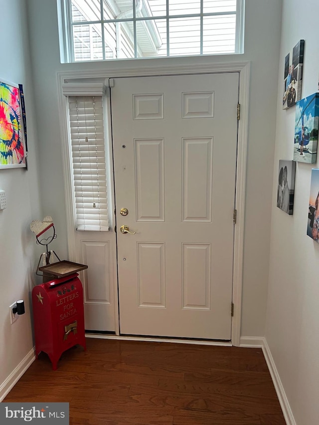 86 Ables Run Dr, Absecon, NJ 08201 - entryway featuring wood finished floors and healthy amount of natural light