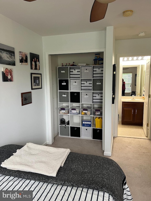 86 Ables Run Dr, Absecon, NJ 08201 - bedroom featuring light carpet and a closet
