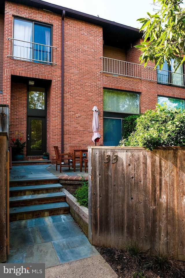 33 Sergeant St, Princeton, NJ 08540 - entrance to property featuring brick siding