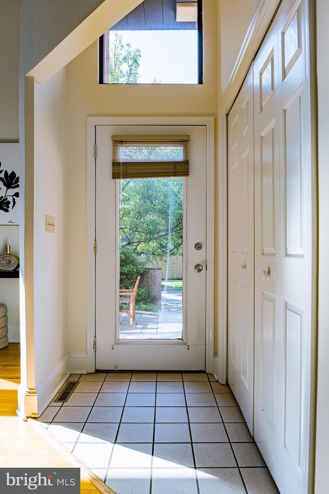 33 Sergeant St, Princeton, NJ 08540 - doorway featuring light tile patterned flooring