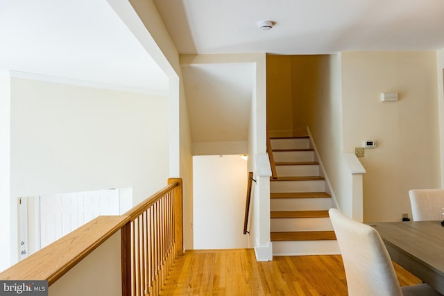 33 Sergeant St, Princeton, NJ 08540 - staircase with wood finished floors