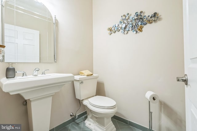 1 Springfield Ave, Berlin, NJ 08009 - bathroom featuring toilet and tile patterned flooring