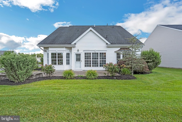 1 Springfield Ave, Berlin, NJ 08009 - back of house featuring a shingled roof and a lawn