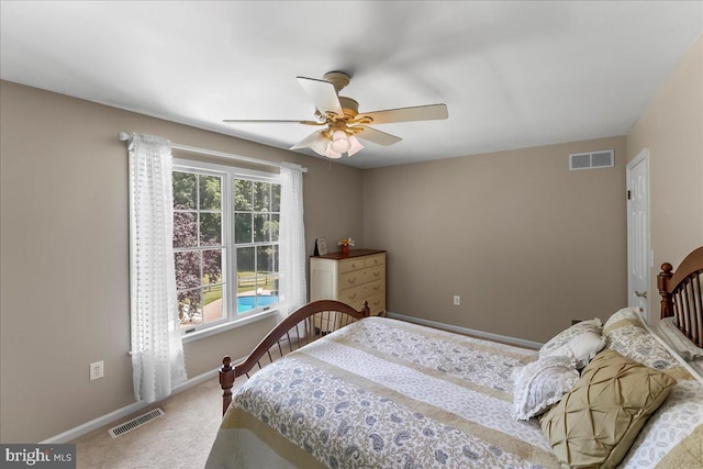 11 Georges Way, Glen Mills, PA 19342 - bedroom with carpet and a ceiling fan