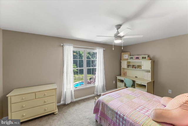 11 Georges Way, Glen Mills, PA 19342 - bedroom with light colored carpet and ceiling fan