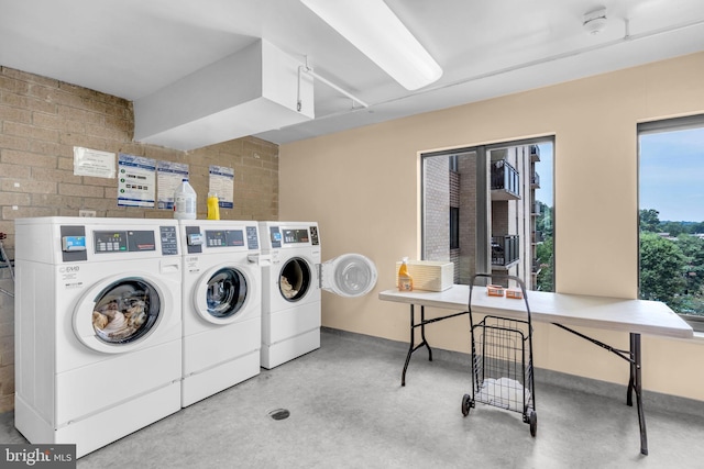 3100 S Manchester St Unit 827, Falls Church, VA 22044 - community laundry room with washer and dryer and an office area