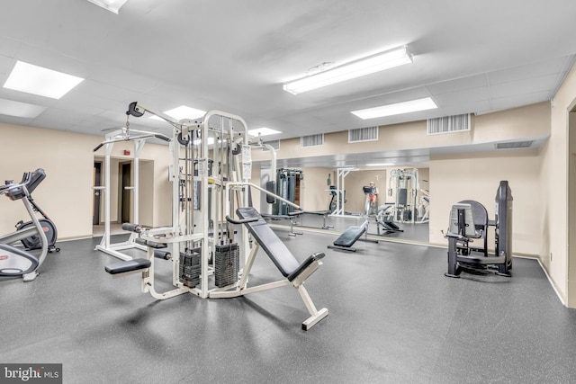 3100 S Manchester St Unit 827, Falls Church, VA 22044 - gym with baseboards