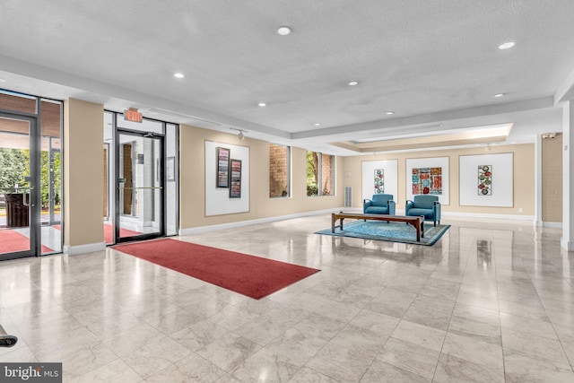 3100 S Manchester St Unit 827, Falls Church, VA 22044 - common area with recessed lighting and a textured ceiling