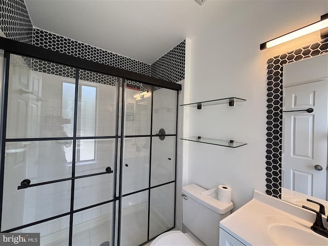 15301 Pine Orchard Dr Unit 86-2K, Silver Spring, MD 20906 - full bathroom with vanity and a shower stall
