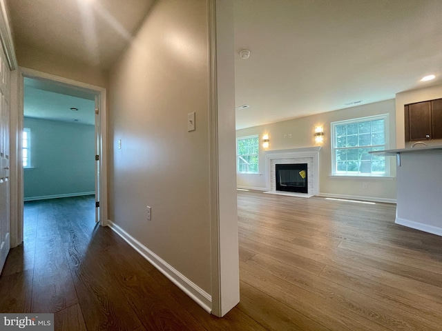 101 Lexington Way, Morgantown, PA 19543 - corridor featuring wood finished floors and baseboards