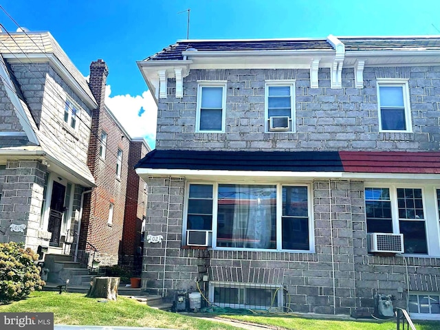 1021 Serrill Ave, Lansdowne, PA 19050 - view of front of home with cooling unit